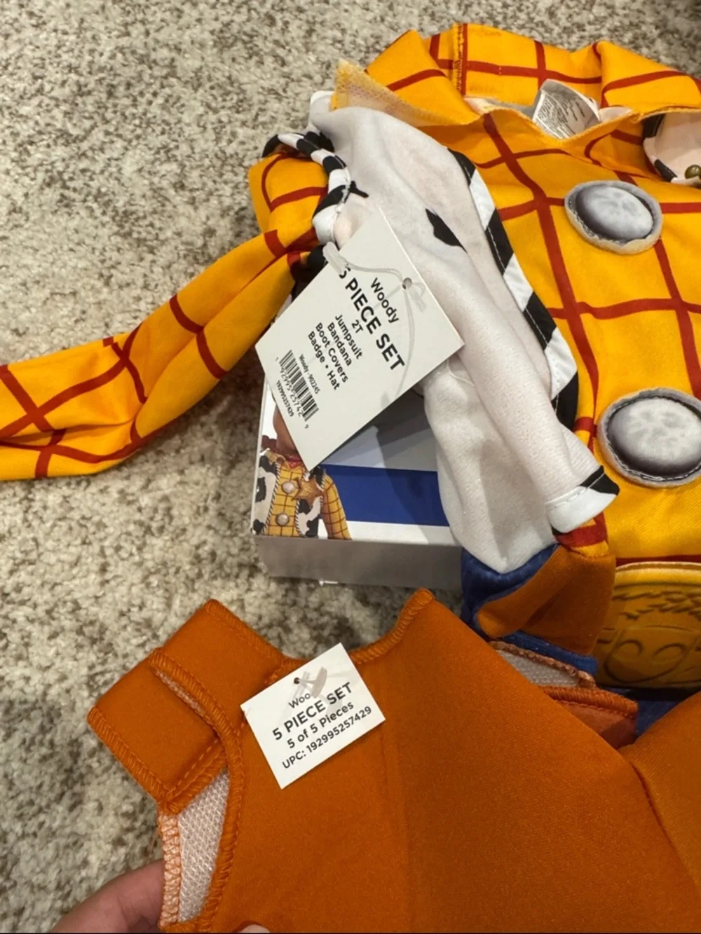 2T Woody Toy Story Halloween Costume - Picture 2 of 4